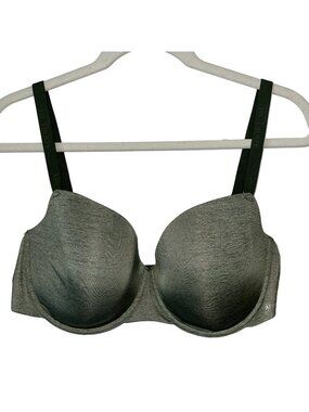 NWT Adore Me Olive Green Underwire Bra 42D Smooth Adjustable Straps Hook & Eye C